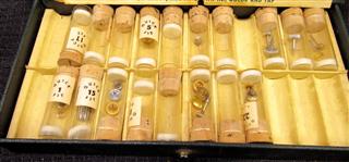 LOT 7 POCKET WATCH SWEEP HANDS TUBES WINDING STEM CROWN ASSORTMENT SLEEVE ASSORT